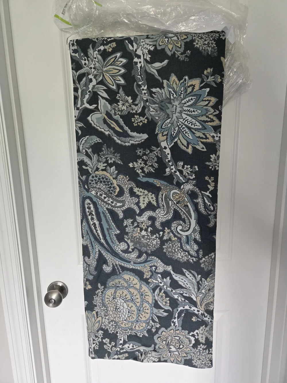 Pottery Barn Reza Palampore Midnight Blue Full/Queen Duvet And 2 Shams